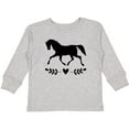 thumbnail image 3 of Inktastic Horse for Girls Girls Long Sleeve Toddler T-Shirt, 3 of 5
