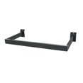 thumbnail image 4 of NAHANCO EMABR81 Rectangular Tubing "U" Hang Rail for Slatwall, 22"W-Black, 4 of 4