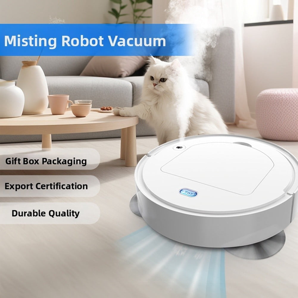 Homena Smart Spray Robot Vacuum Cleaner 110V 3 in 1 Sweep Suction