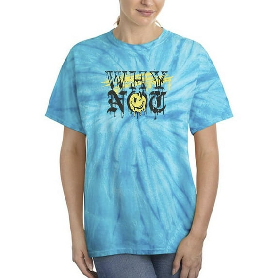 Why Not Dripping Ink Tie Dye Cyclone Women -Image by Shutterstock, Female Medium
