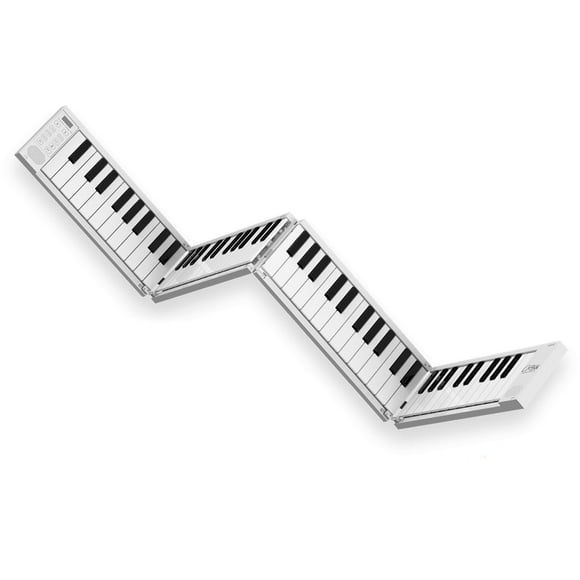 Teclado y Controlador MIDI Plegable CARRY-ON FOLDING PIANO 88 blanco