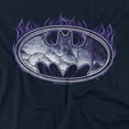 thumbnail image 2 of Batman Cracked Shield Women's T Shirt, Navy, 2X-Large, 2 of 6