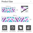 thumbnail image 3 of Yayeee Faucet Mat for Kitchen Sink 30" Diatomite Long Splash Guard Pad, Purple Drawing, 3 of 7