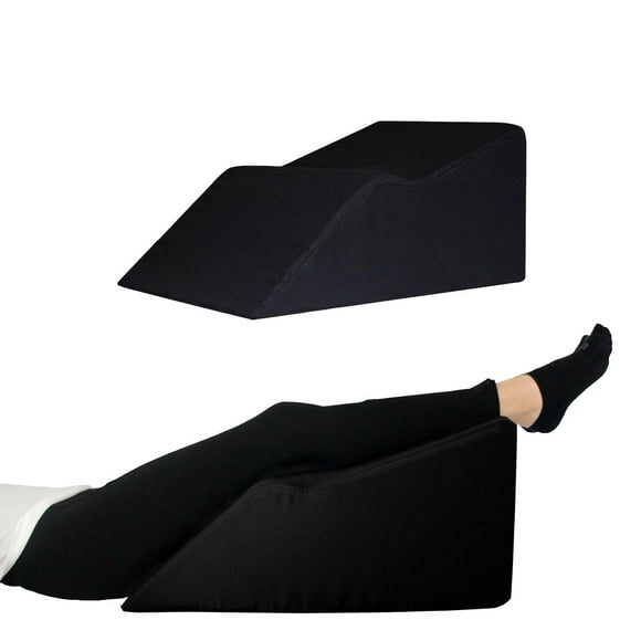 Almohada Elevación de Piernas DR JOOHN Negro para Disminuir Varices y Favorecer el Retorno Venoso