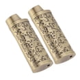 thumbnail image 1 of 2 Pcs Étui Vintage en Alliage de Zinc Classique Élégant Floral Estampé Housse de Protection, 1 of 7