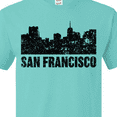 thumbnail image 4 of Inktastic San Francisco Skyline with Grunge T-Shirt, 4 of 5