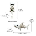 thumbnail image 3 of PuSpu Home Decoration Halloween Resin Skeleton Fishing Set Home Wall Decoration Fish Tank Aquascape Decoration Home Ornaments, 3 of 7