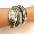 thumbnail image 3 of Reloj de mujer Reloj de pulsera con forma de serpiente de moda para oficina de trabajo informal, 3 of 5