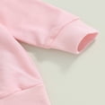 thumbnail image 4 of EIMELI Baby Boys 2PCS Pants Sets Long Sleeve Round Neck Sweatshirt Tops Solid Color Pants Sets, 4 of 6