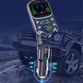 thumbnail image 3 of Kit para Coche Compatible con para Bluetooth, Transmisor FM, Manos , Reproductor MP3 Inalámbrico de Audio Auxiliar PD QC3.0, 3 of 5