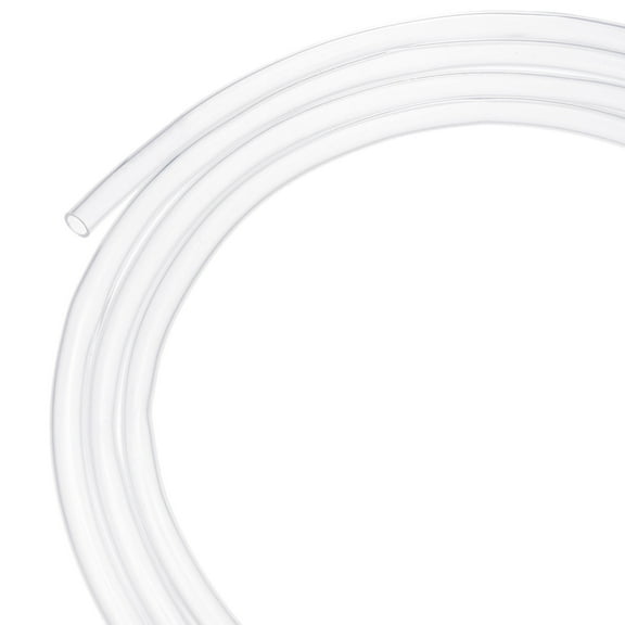 Uxcell Silicone Tubing 1/4" ID x 5/16" OD Flexible Silicone Rubber Tube 3ft High Temp Water Air Hose Pipe Clear