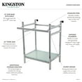 thumbnail image 4 of Kingston Brass VPB2216307 Sheridan 24" Bathroom Console Only - Brass, 4 of 5