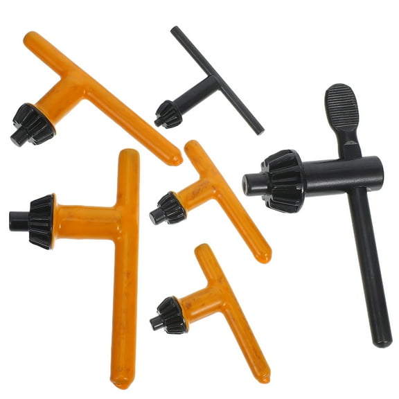 Drill Chuck Key for Electric Drill Clamping Tools with 6pcs in Assorted Colors for Home Use 4mm 6mm