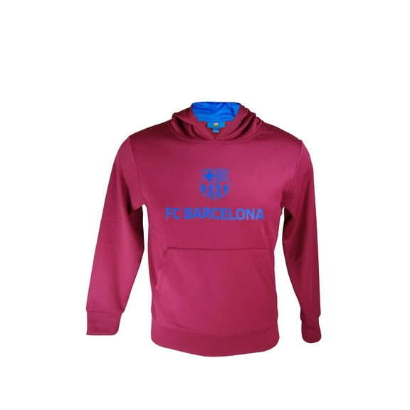Icon Sports Group FC Barcelona Pullover Official Soccer Hoodie Sweater 011 - YS (Youth)