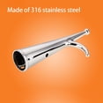 thumbnail image 3 of Hook Head Deck Hardware End Clip Compact Size Handy Installation Smooth Surface Hooks Stabilizer Boat Supplies, 3 of 6