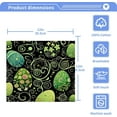 thumbnail image 5 of Coolnut Easter Eggs Washcloths Set of 2-12 x 12 inch Pure Cotton Wash Cloth Highly Absorbent and Soft Fingertip Towels Face Cloths for Bath, Spa Wash cloth, 5 of 7