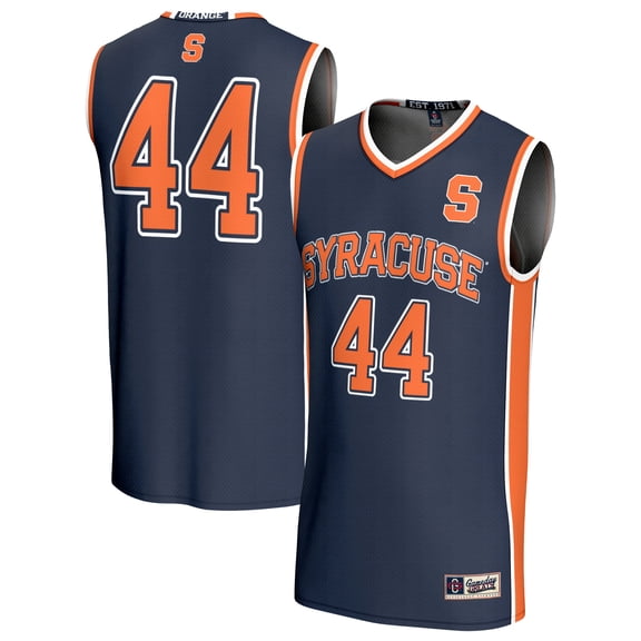 Unisex GameDay Greats #44 Navy Syracuse Orange Lightweight Collegiate Basketball Fashion Jersey