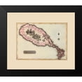 thumbnail image 2 of Lucas 17x15 Black Modern Framed Museum Art Print Titled - St Kitts St Christophers Caribbean - Lucas 1823, 2 of 5
