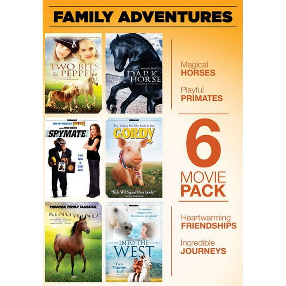 Pre-Owned 6 Film Family Adventures (Dvd) (Good)