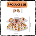 thumbnail image 3 of EaseDay Porch Goose Outfits Halloween Autumn Pumpkin Dress Costume for 23 Inch Lawn Goose Decorations with a Matching Head Bow Included Two Piece Set, 3 of 9
