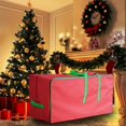 thumbnail image 3 of Bolsa de almacenamiento de árbol artificial, caja de almacenamiento de árbol de de 45x15x20 pulgadas, contenedor de almacenamiento de Navid Yotijar caja de almacenamiento de árbol de Navidad, 3 of 6