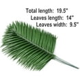Artificial Palm Tree Leaves Tropical Plants Faux Fake Palm Frond Plant