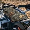 thumbnail image 4 of KUIFORTI Cute Camouflage ATV Seat Cover Easy to Install Four Wheeler Seat Cover Anti-Slip ATV Accessories Compatible with Polaris Sportsman Polaris Scrambler Honda Rancher, 4 of 7