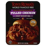 Rupari Food Services Tony Romas Pulled Chicken, 16 oz