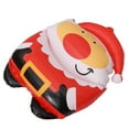 thumbnail image 6 of FRCOLOR  Set of 3 Inflatable Santa Claus Xmas Outdoor Christmas Decorations Ornaments Tree Red, 6 of 8