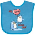 thumbnail image 3 of Inktastic My Nana Loves Me Boys or Girls Baby Bib, 3 of 4