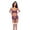 Mulberry, variant on Women’s Lingerie  Three Piece Set Mapale 8861