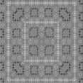 thumbnail image 1 of Ahgly Company Machine Washable Indoor Square Transitional Ash Gray Area Rugs, 4' Square, 1 of 7