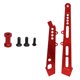 thumbnail image 2 of Soporte de chasis delantero y trasero profesional de aleación de aluminio RC Marco de soporte delantero y trasero para ARRMA 1/7 1/8 RC Car Rojo, 2 of 14