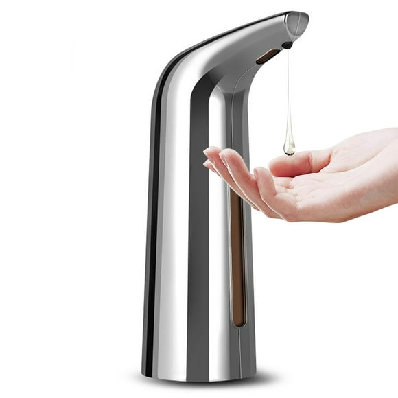 400mL Automatic Soap Dispenser Infrared Hand-free Touchless Soap Dispenser Dish Liquid Lotion Shampoo Chamber Auto Dispenser for Bathroom Kitchen