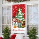 thumbnail image 4 of Bandera colgante navideña para puerta de porche, decoración navideña para el hogar, adornos navideños 2023, regalos navideños, decoración de Año Nuevo 2024, 4 of 6