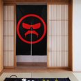 thumbnail image 1 of Cortina de puerta semiopaca de dos piezas con patrón de patchwork de Dr. Disrespect, cortinas opacas decorativas para dormitorio, sala de estar, decoración de habitación de niños, 34 x 56 pulgadas,, 1 of 7