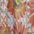 thumbnail image 4 of Designart 'Botanical Floral Retro I' Mid-Century Modern Curtain Panel, 4 of 5