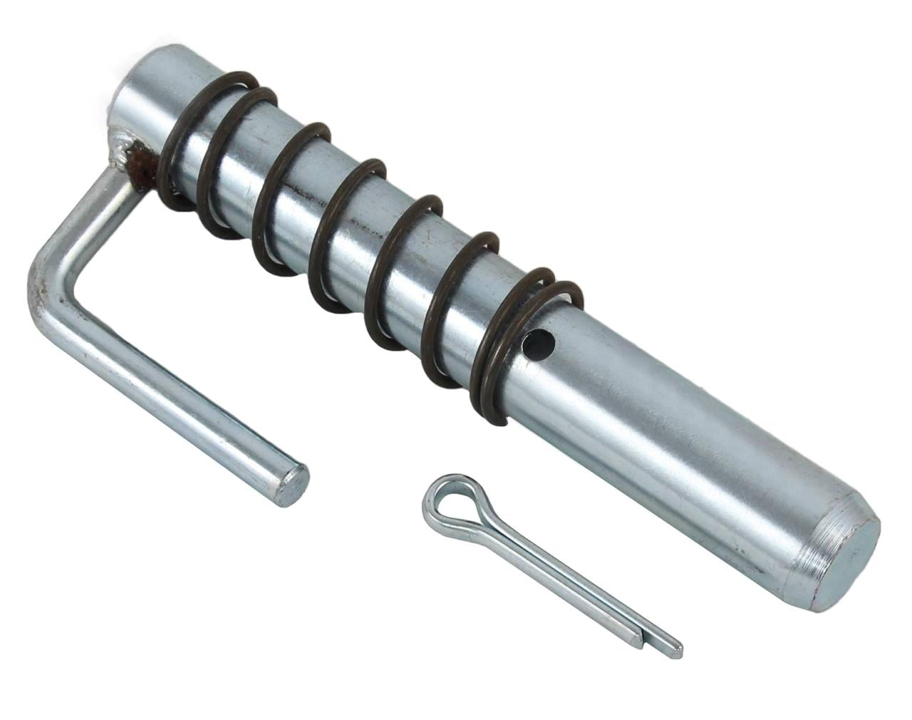 NEW SNOW PLOW CONNECTING PIN ASSEMBLY WITH SPRING & COTTER PIN FITS