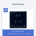 thumbnail image 2 of QR Code Reader Waterproof RFID Card Reader Access Control Card Reader Wiegand 26/34/66BIT Output Support CPU/IC/M1 Card, 2 of 7