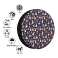 thumbnail image 4 of Sikiie Gnomes And Houses PVC Leather Spare Tire Wheel Cover Spare Tire Cover, for Car Truck SUV Camper Trailer Universal Fit(14-17in)-14 inch, 4 of 6