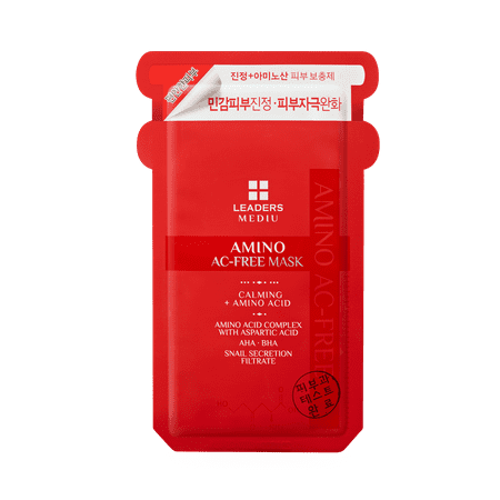 Leaders Cosmetics Amino AC Free Mask (Best Selling Korean Cosmetics)