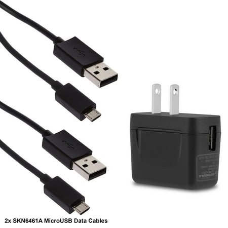 Original Motorola Charger - SPN5504A Charger and 2x MicroUSB Charging Data Cable for Motorola Devices MicroUSB Compatibility - 100% OEM Brand NEW in Non- Retail Packaging