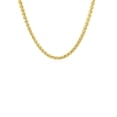 thumbnail image 2 of ARAIYA FINE JEWELRY 14K Yellow Gold 2.79 mm Wheat Chain 18'' for Women, 2 of 6