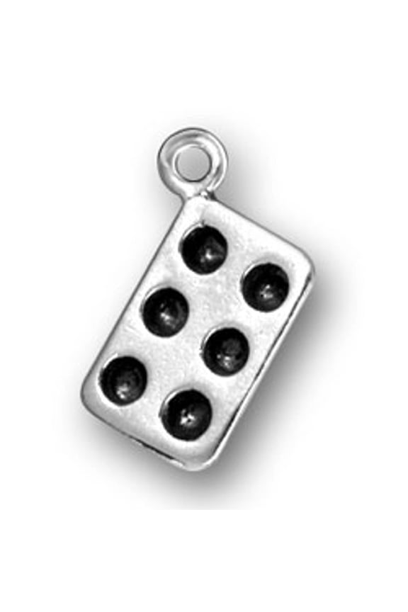 Sterling Silver 8" 4.5mm Charm Bracelet With Attached 3D Muffin Cupcake Baking Pan Charm