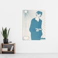 thumbnail image 2 of Ilona Mate Ex Libris Sun Woman Book Illustration Extra Large XL Wall Art Poster Print, 2 of 3