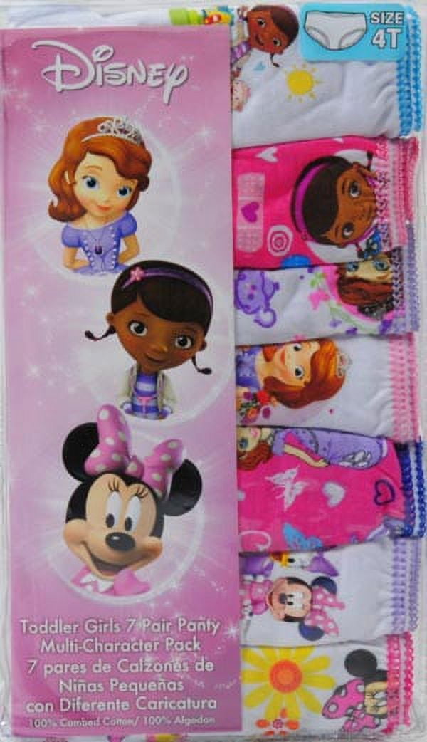 3 Disney Minnie girls 100% cotton briefs 4–5 years - Ryfi Online Store