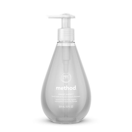 Method Gel Hand Soap, Sweet Water, 12  fl oz