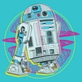 thumbnail image 2 of Girls Star Wars R2-D2 Retro Vibes T Shirt, 2 of 4