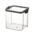 thumbnail image 1 of Mtfun Récipient Hermétique pour Aliments avec Couvercles, Boîtes Transparentes pour Aliments Secs, Organisation de Cuisine pour Céréales, Farine, Café, Riz, Collations, 1 of 4