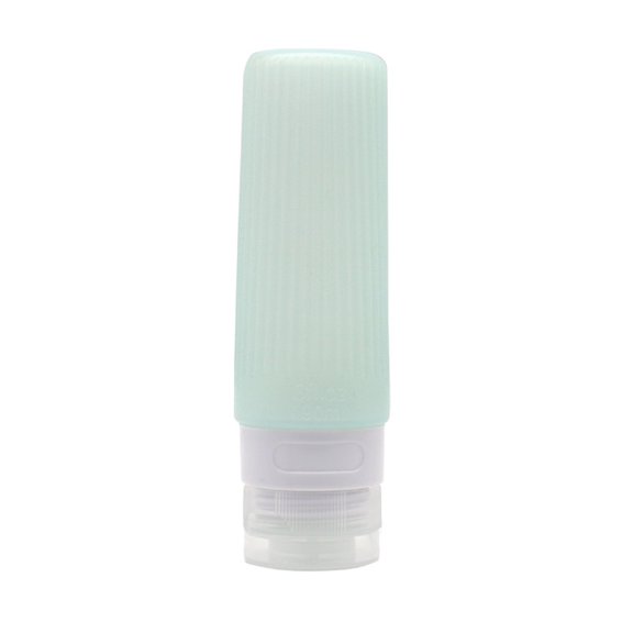 Beauty Tools Silicone Travel Dispensing Bottle Set for Shampoo and Cosmetics - Reusable Liquid Packaging Solution